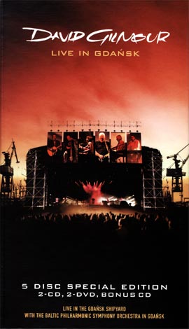 Cover des Mediums Live in Gdansk - 5 Disc Special Edition (Disc 3 - DVD 1)