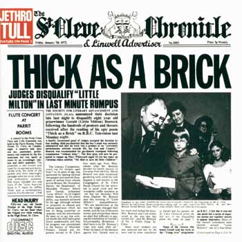 Cover des Mediums Thick As A Brick
